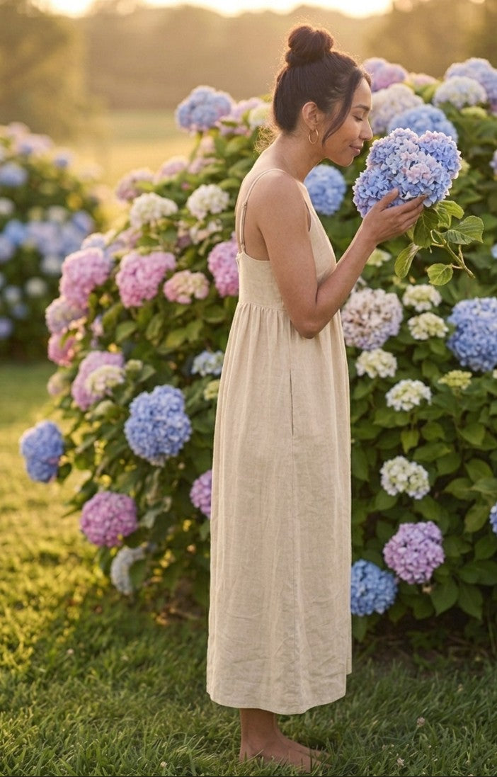 Hamptons Linen Dress