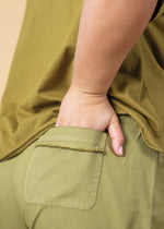 Shore Pant - Olive Oil Twill