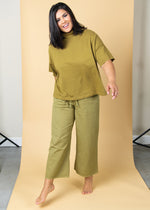 Shore Pant - Olive Oil Twill