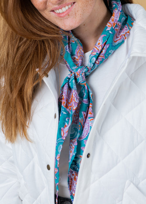 Paisley Dream Skinny Scarf